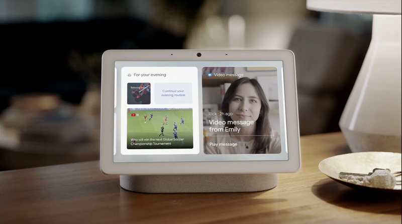 On top of video calling, you can also leave video messages.